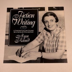Ayn Rand Fiction Writing Course Cassette Insert Atlas Shrugged Fountainhead
